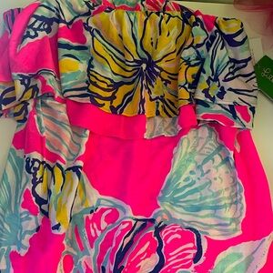NWT Lily Pulitzer tube top. Size M.